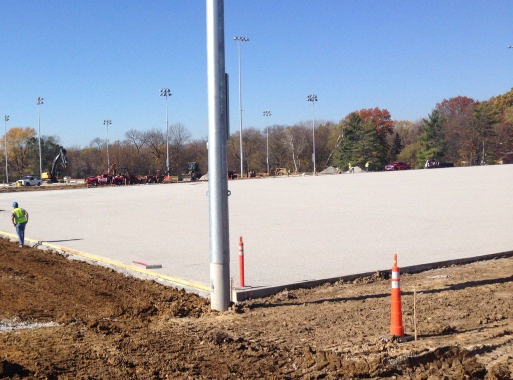 Assumption soccer field